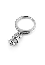 Bvlgari charm diamond ring