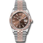 Rolex Datejust 36 126231 Everose Gold Chocolate Dial ABJ24